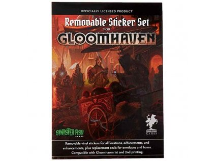 Gloomhaven: Odnímatelné nálepky (Removable Stickers)