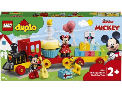 LEGO DUPLO 10941 Narozeninový vláček Mickeyho a Minnie