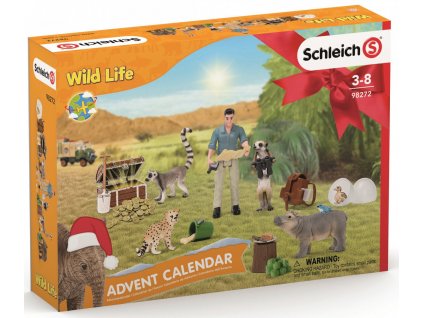 Schleich Adventní kalendář 2021 - Africká zvířata