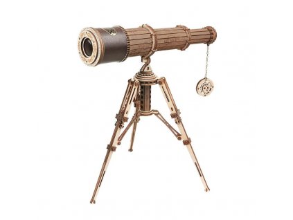 rokr monocular telescope st004 3d wooden model 1 800x