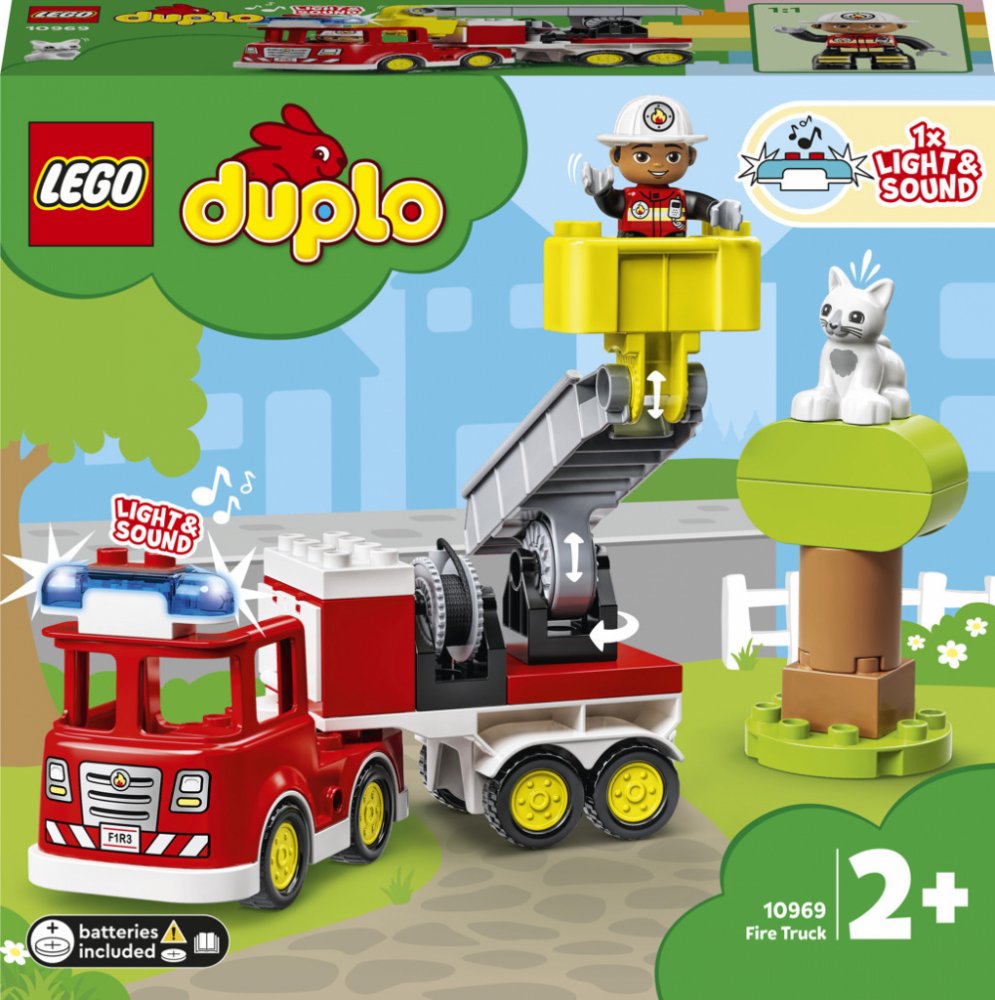 LEGO® DUPLO® 10969 Hasičský vůz 76225