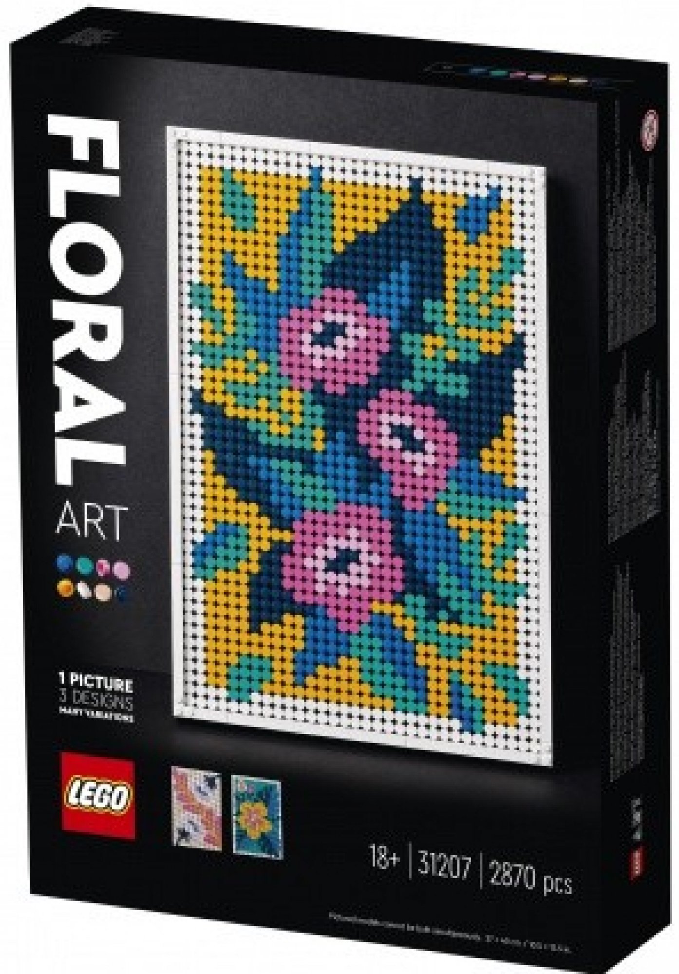 LEGO® Art 31207 Květinové umění 31207