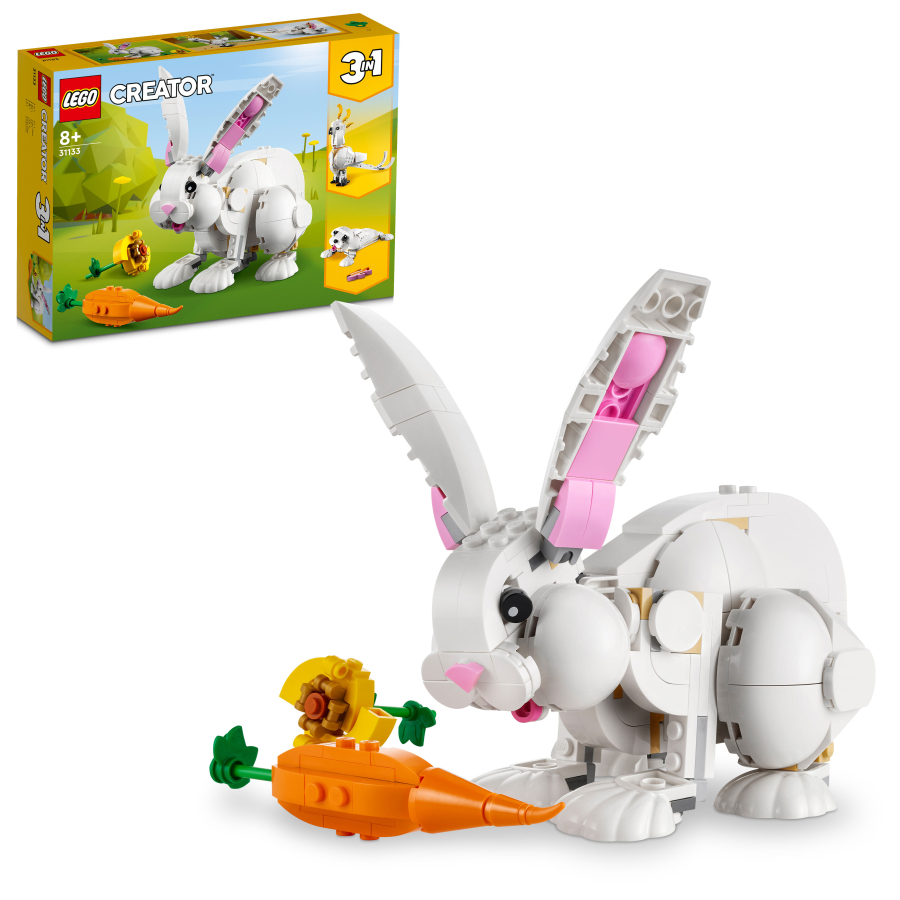 LEGO® Creator 3 v 1 31133 Bílý králík 31133