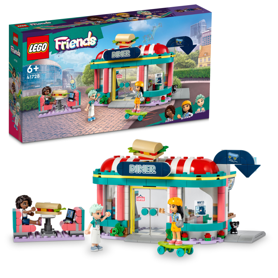 LEGO® Friends 41728 Bistro v centru městečka Heartlake 41728