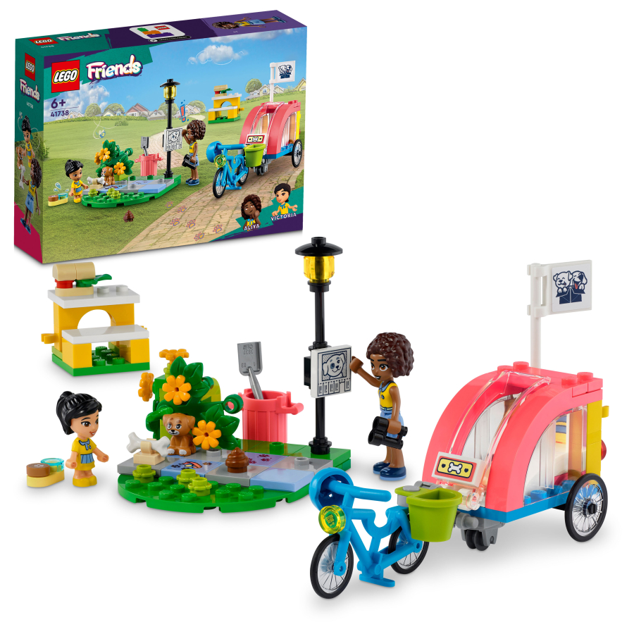 LEGO® Friends 41738 Záchrana pejska na kole 41738