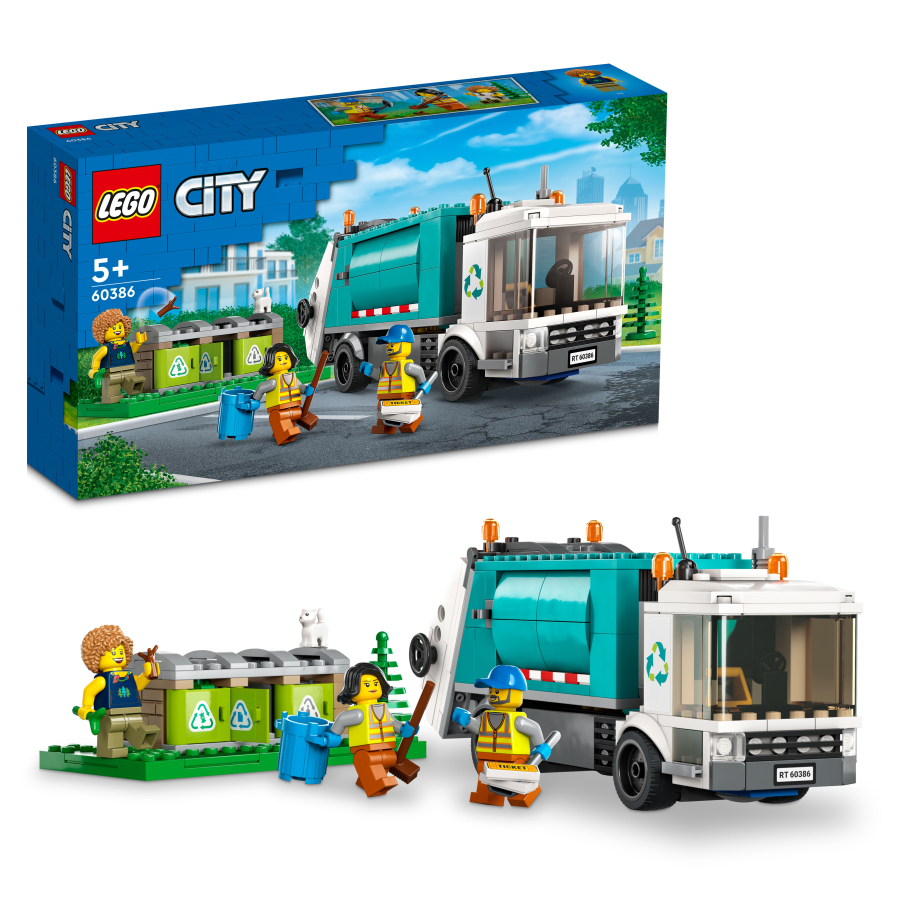 LEGO® City 60386 Popelářský vůz 60386