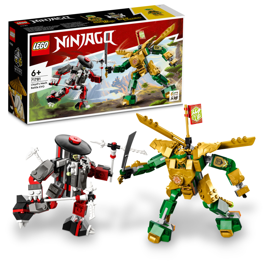 LEGO® NINJAGO® 71781 Lloyd a bitva robotů EVO 71781