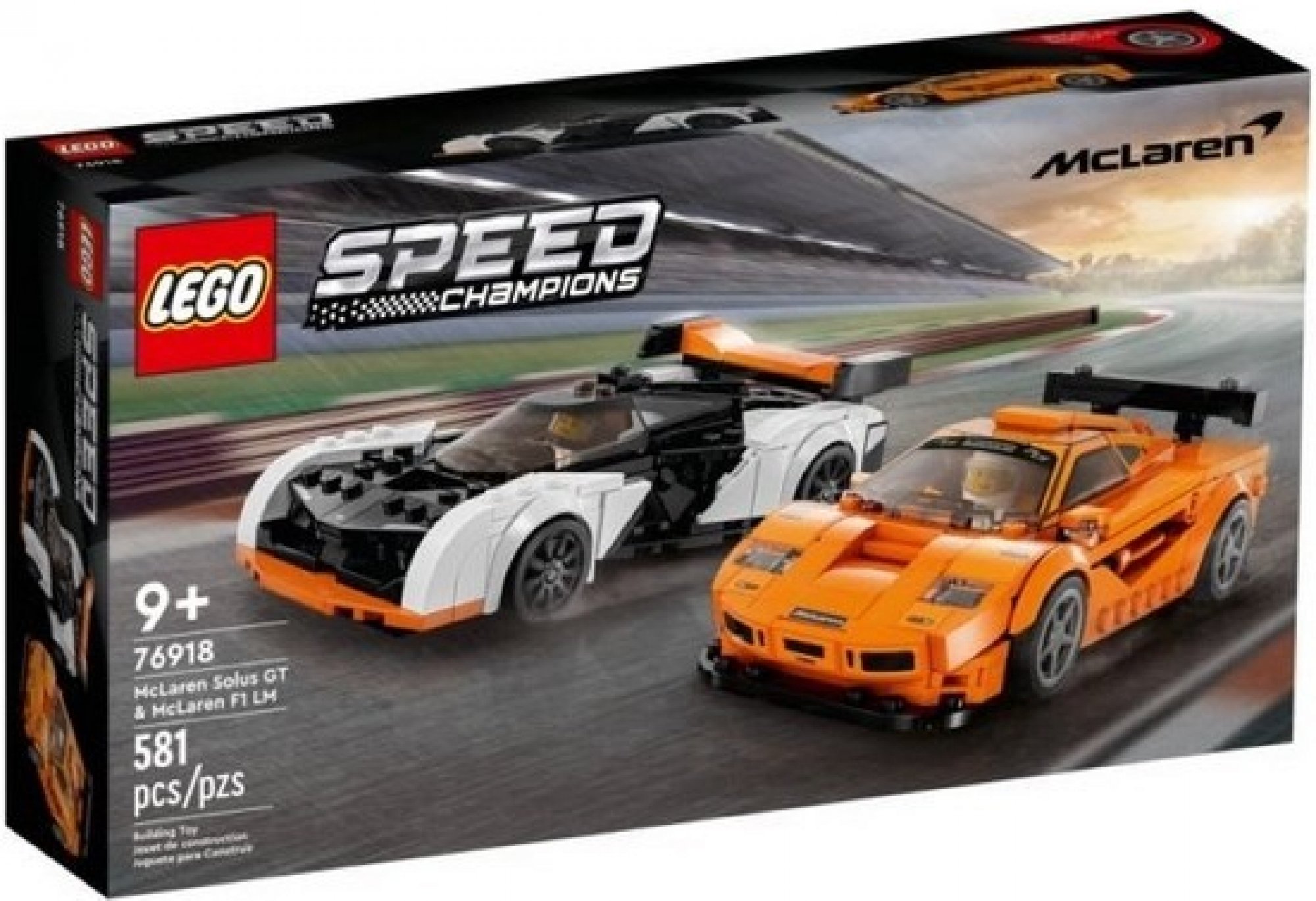 LEGO® Speed Champions 76918 McLaren Solus GT a McLaren F1 LM 76918