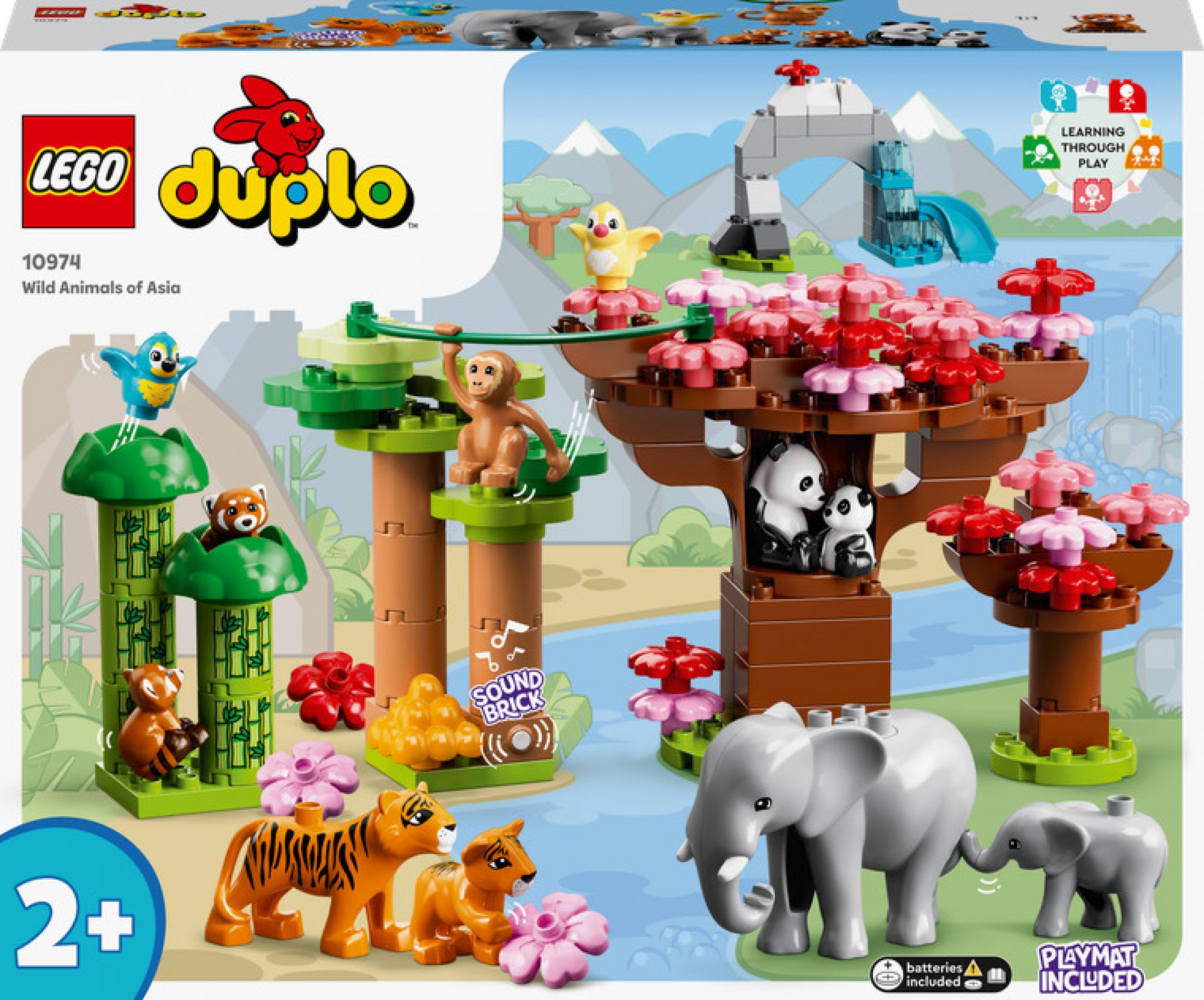 LEGO® DUPLO® 10974 Divoká zvířata Asie 10974