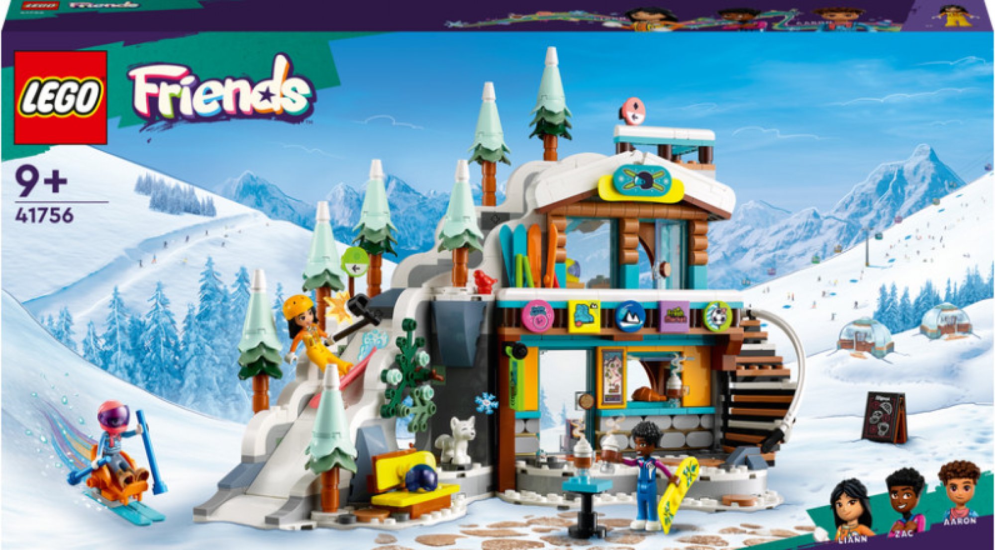 LEGO® Friends 41756 Lyžařský resort s kavárnou 41756