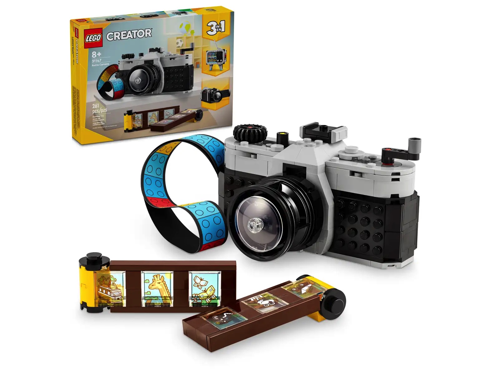 LEGO® Creator 3 v 1 31147 Retro fotoaparát 31147