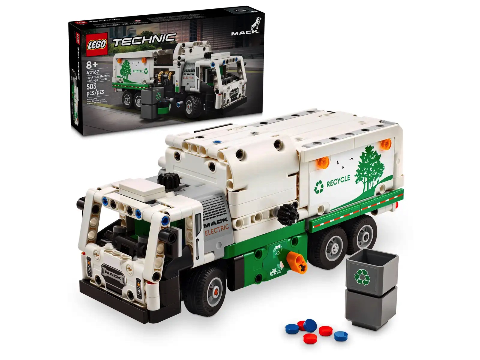 LEGO Technic 42167 Popelářský vůz Mack® LR Electric 42167