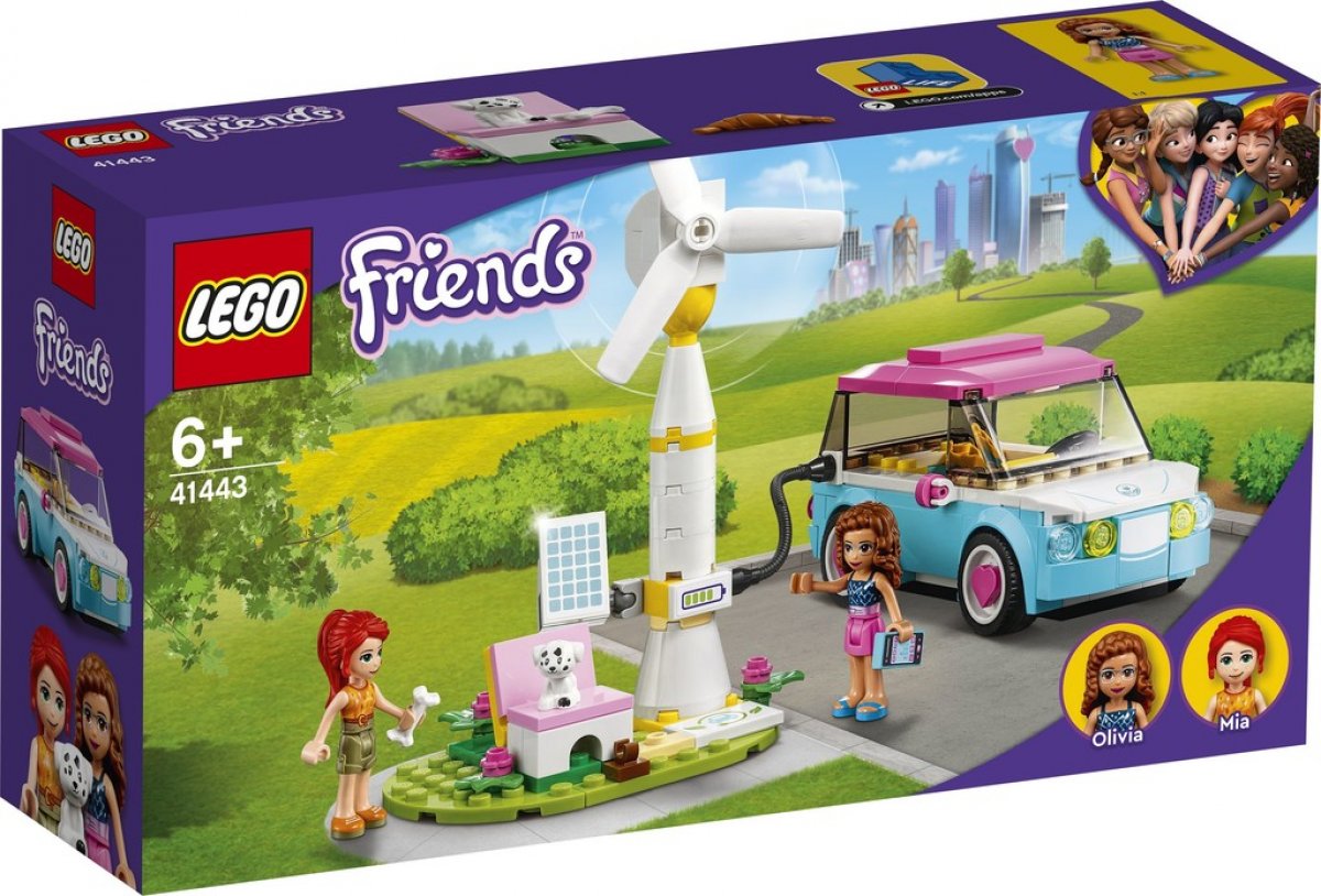 LEGO® Friends 41443 Olivia a její elektromobil 41443