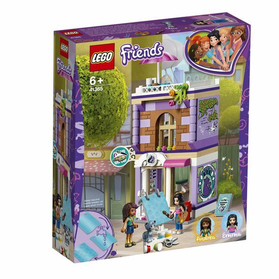 LEGO® Friends 41365 Emma a umělecké studio 41365