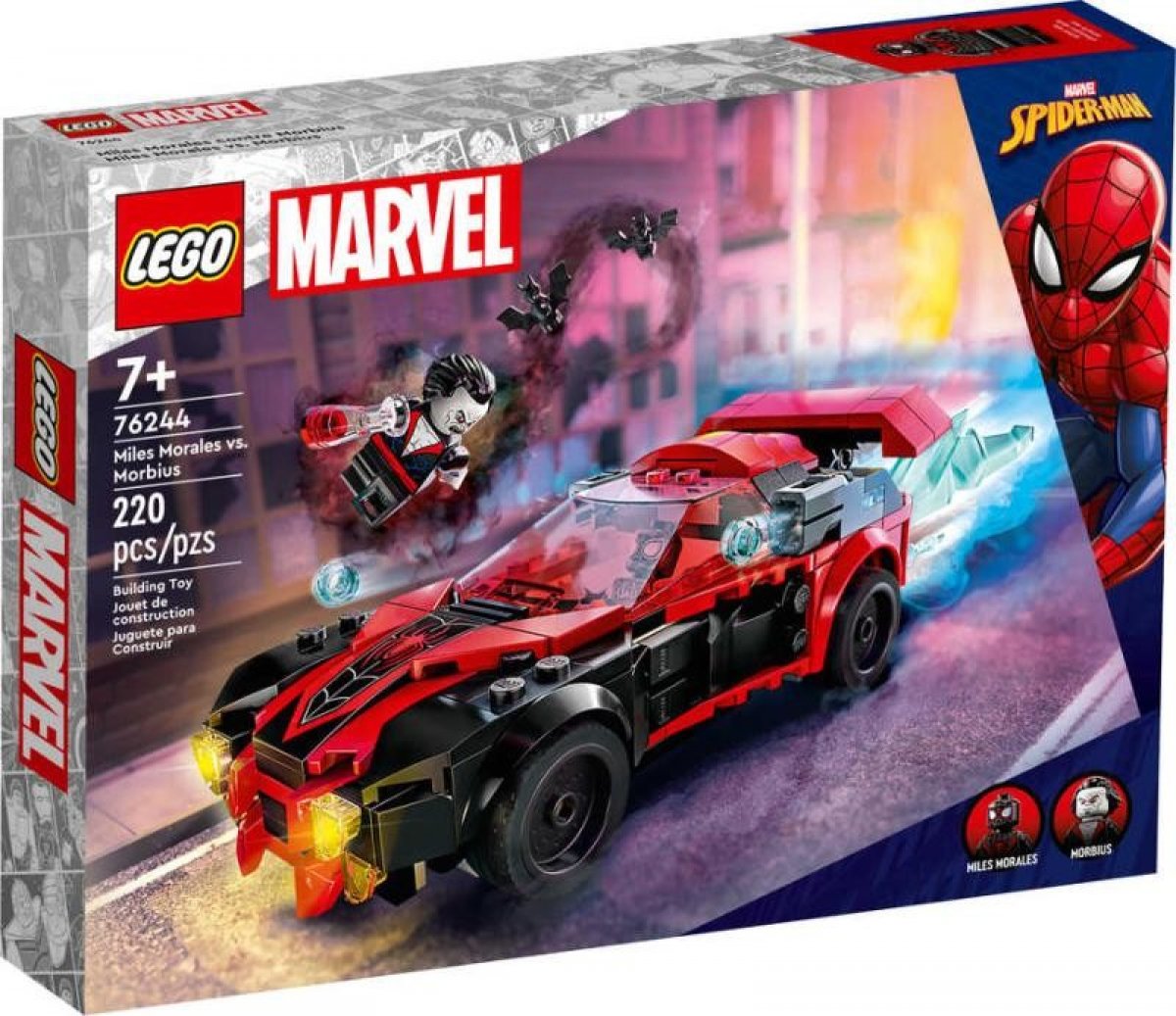 LEGO® Marvel 76244 Miles Morales vs. Morbius 76244