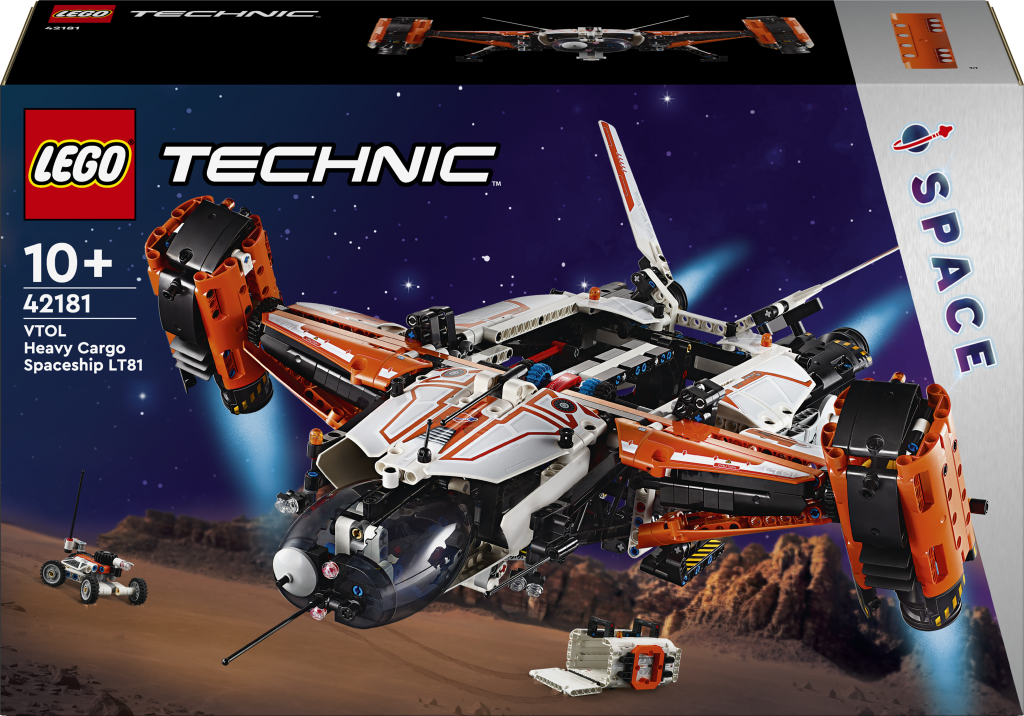 LEGO® Technic 42181 VTOL Vesmírná loď na přepravu těžkého nákladu LT81 42181