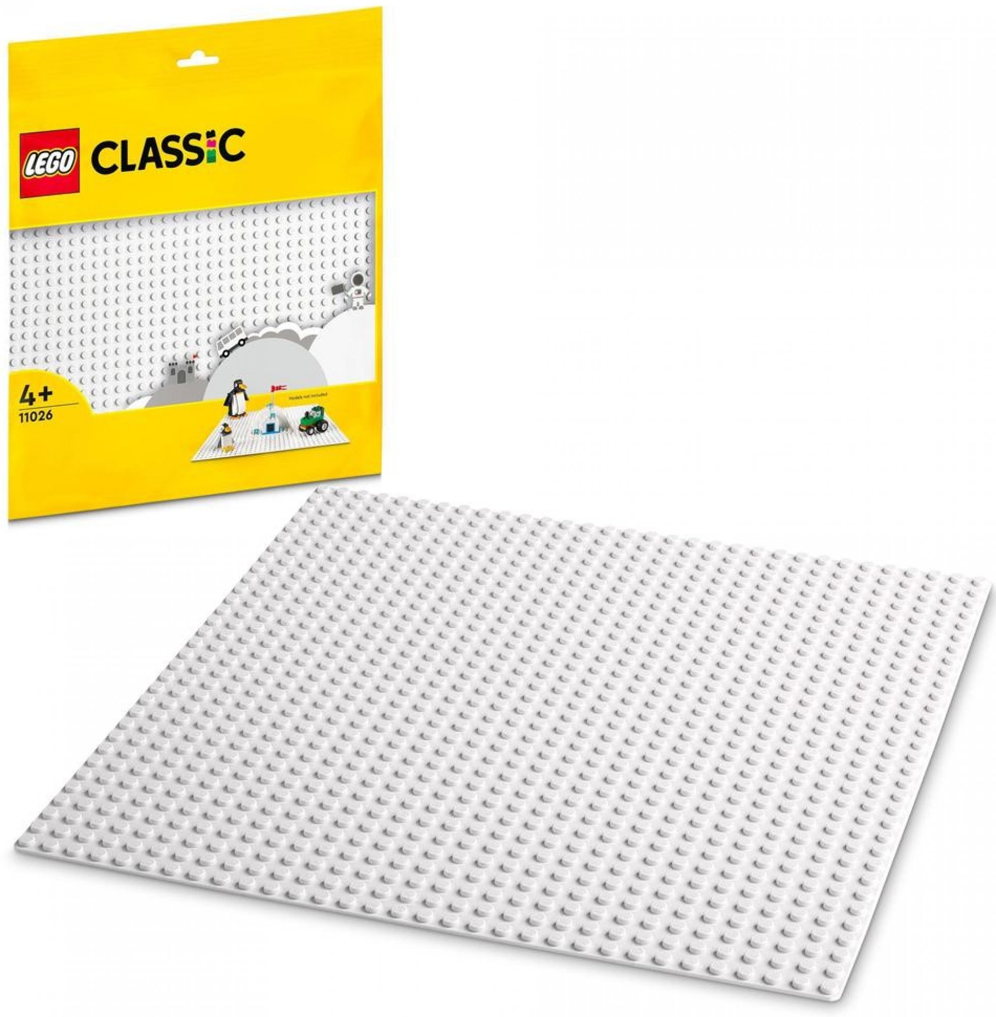 LEGO® Classic 11026 podložka na stavění 25 x 25 cm Bílá 11026