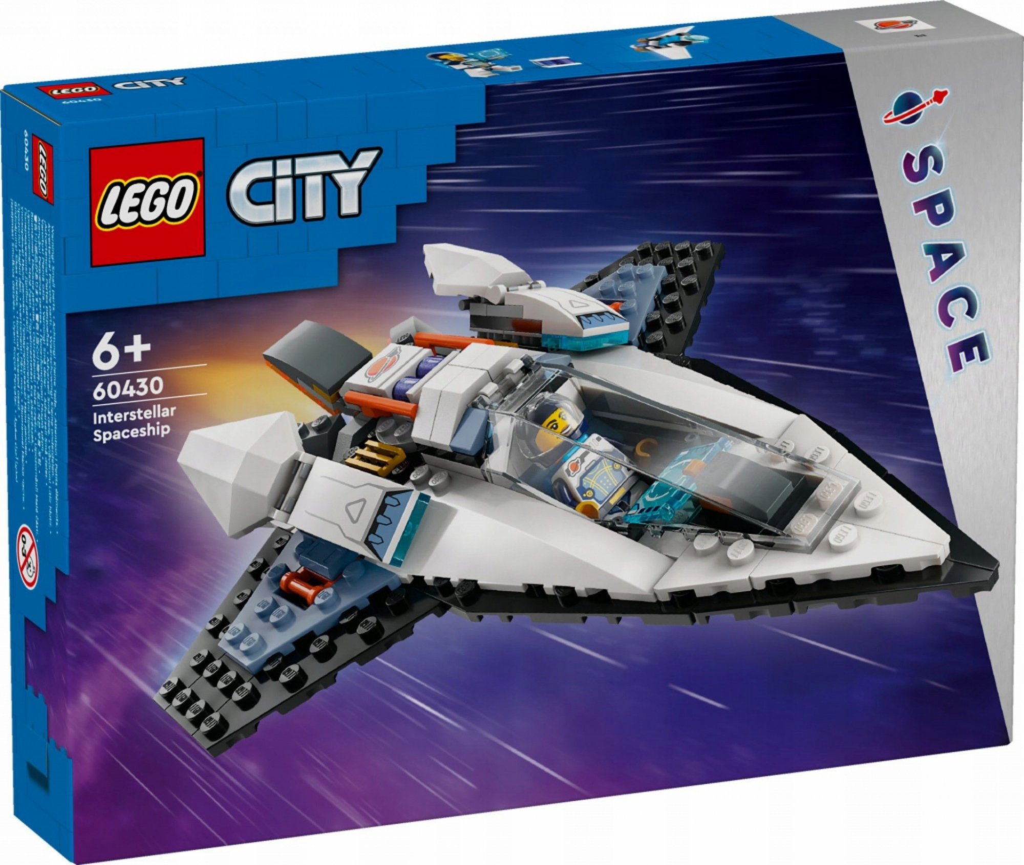 LEGO® City 60430 Mezihvězdná vesmírná loď 60430