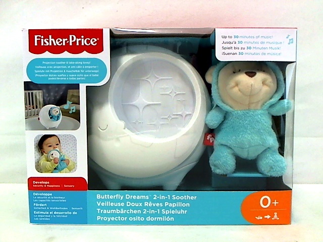 Fisher Price projektor s motýlím kamarádem pro klidné sny