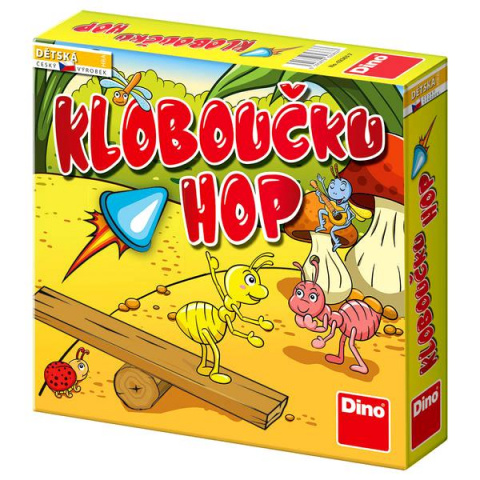 Dino Společenská hra Kloboučku Hop!