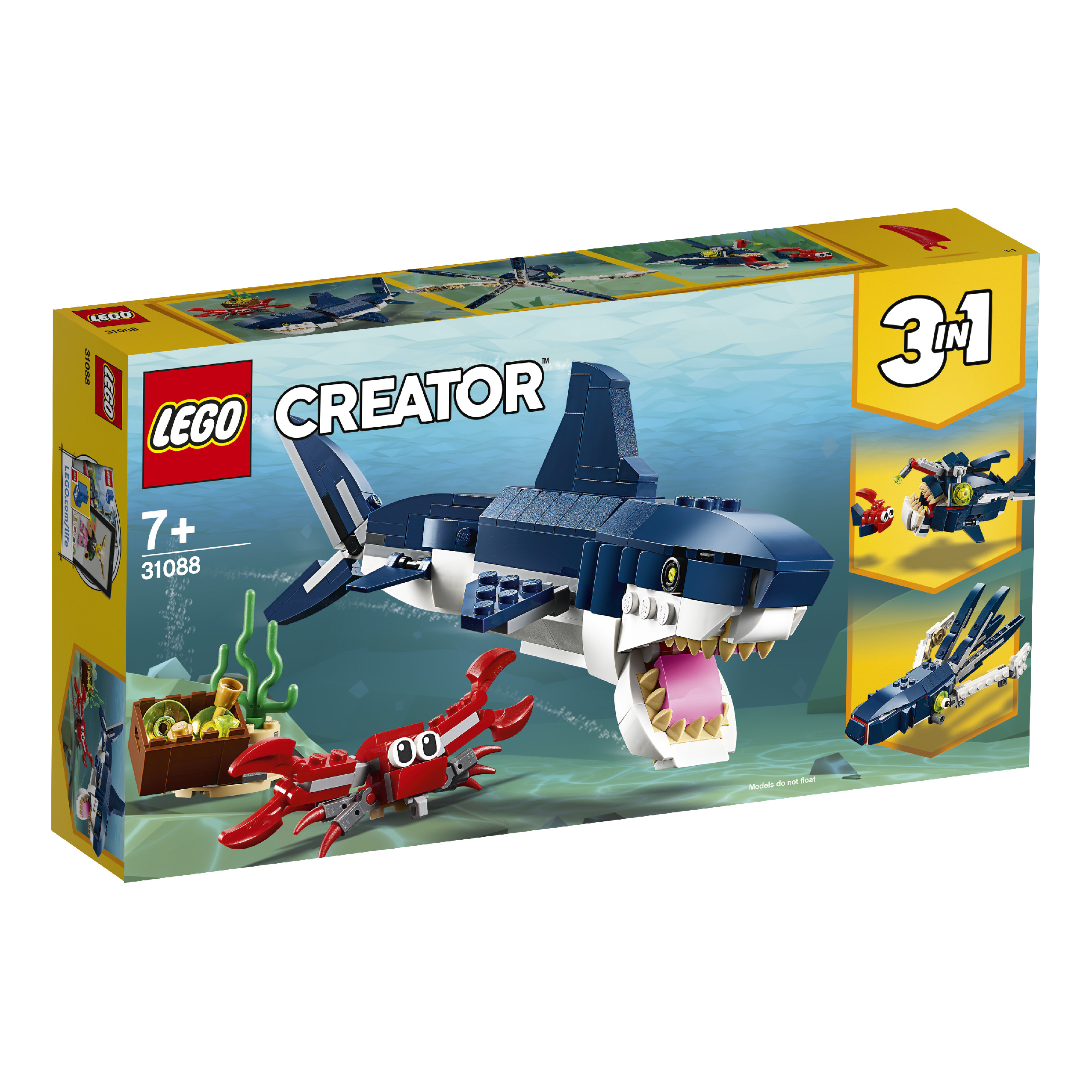 LEGO Creator 31088 Tvorové z hlubin moří