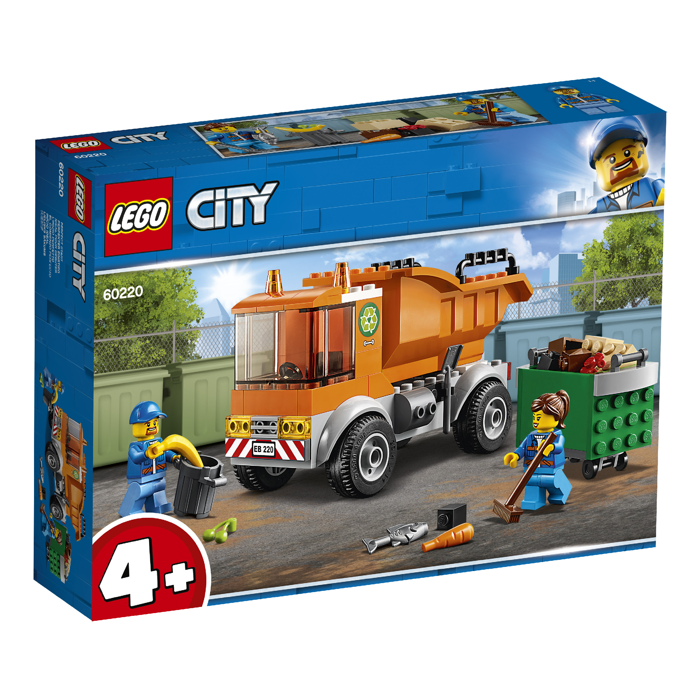 LEGO City 60220 Popelářské auto