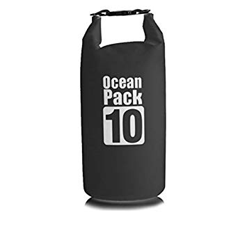 Ocean Pack Lodní vak Vodácký pytel 2L, 3L, 5L, 10L, 15L, 20L, 30L a 40L Velikost: 10l černý