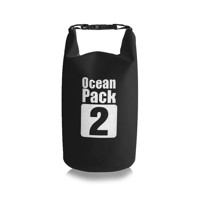 Ocean Pack Lodní vak Vodácký pytel 2L, 3L, 5L, 10L, 15L, 20L, 30L a 40L Velikost: 2l černá