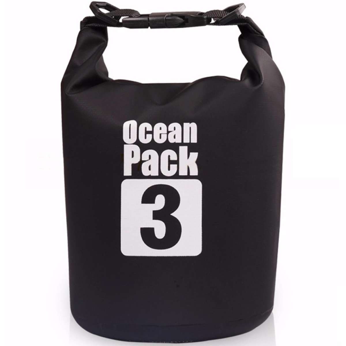 Ocean Pack Lodní vak Vodácký pytel 2L, 3L, 5L, 10L, 15L, 20L, 30L a 40L Velikost: 3l černá