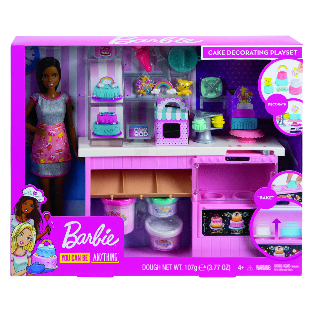 Mattel Barbie CUKRÁŘSTVÍ HERNÍ SET