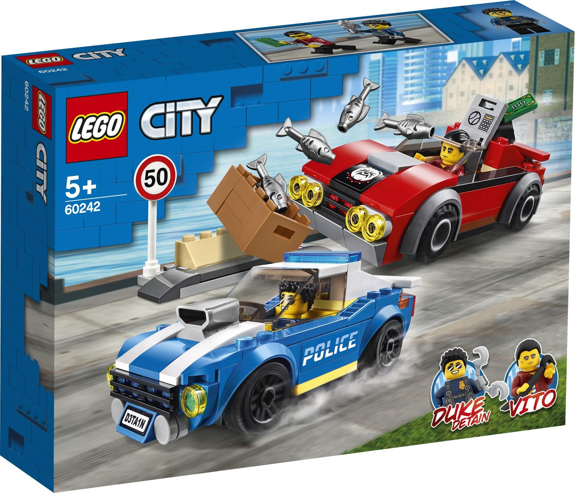 LEGO City Police 60242 Policejní honička na dálnici