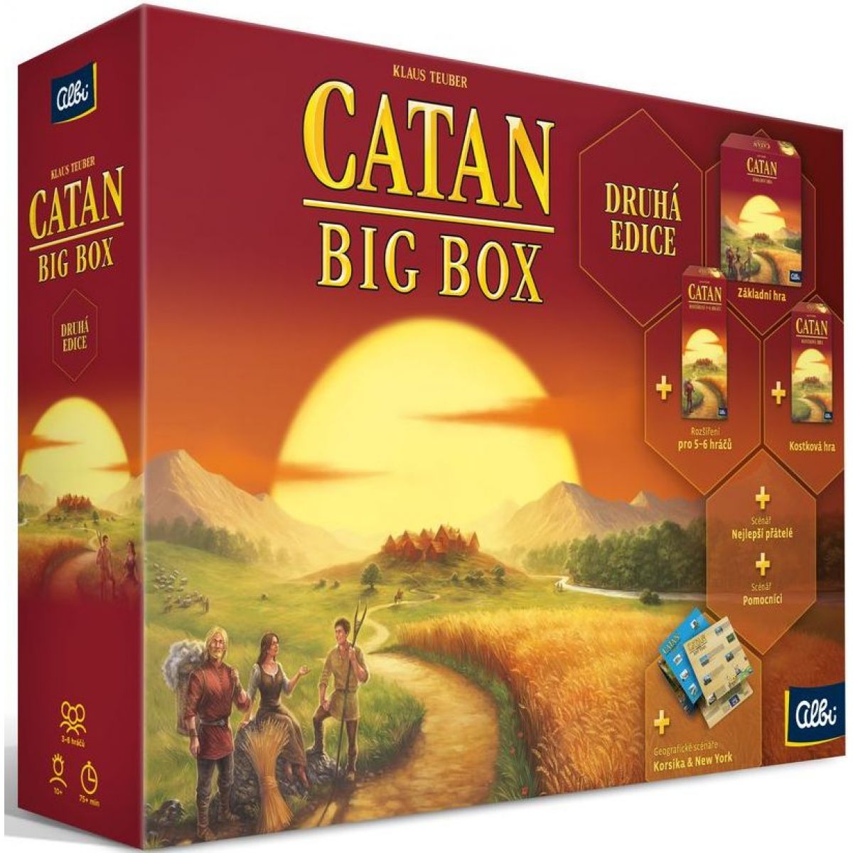 Albi Catan Big Box (Osadníci z Katanu) Druhá edice