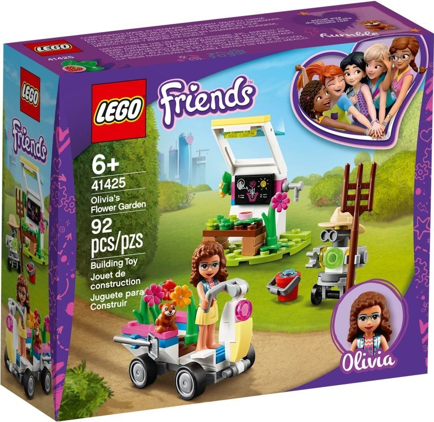 LEGO Friends 41425 Olivie a její květinová zahrada