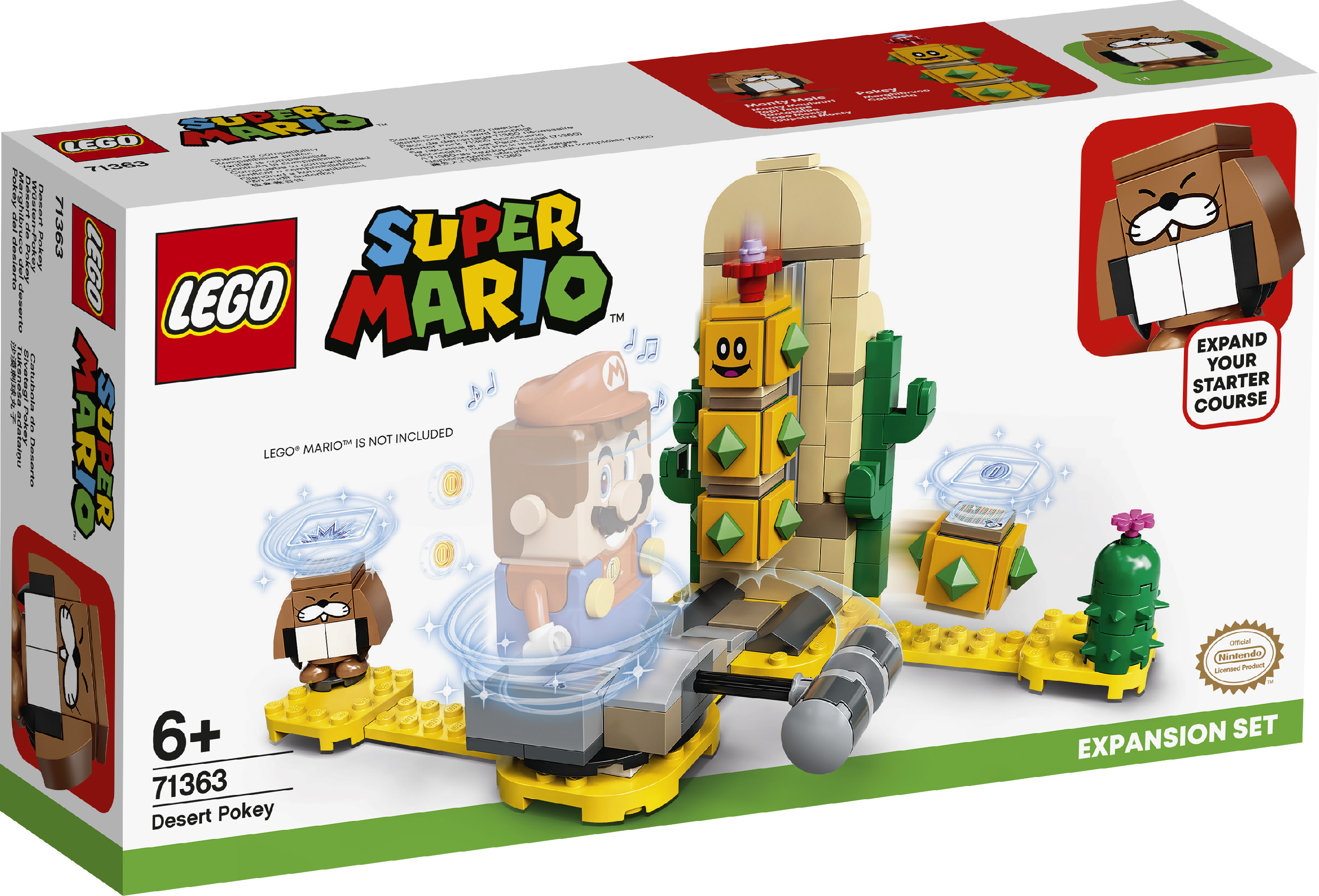 LEGO Super Mario 71363 Pouštní Pokey – rozšiřující set