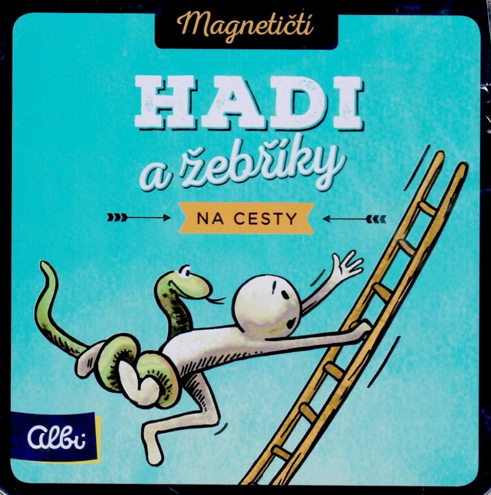 Albi Magnetické hry na cesty: Hadi a žebříky