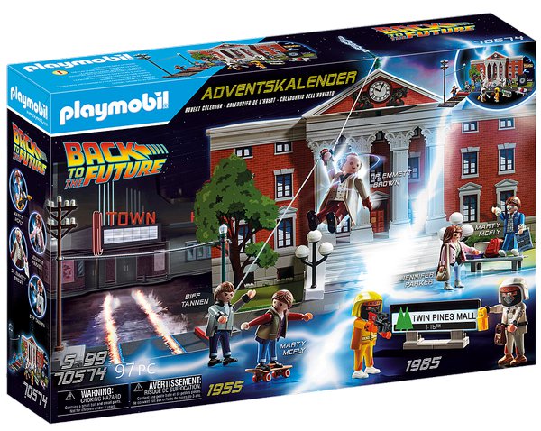 ADVENTNÍ KALENDÁŘ BACK TO THE FUTURE playmobil 70574