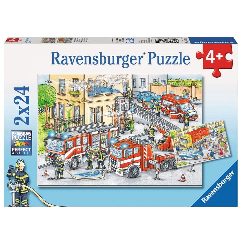 Ravensburger Hasiči 2 x 24 dílků