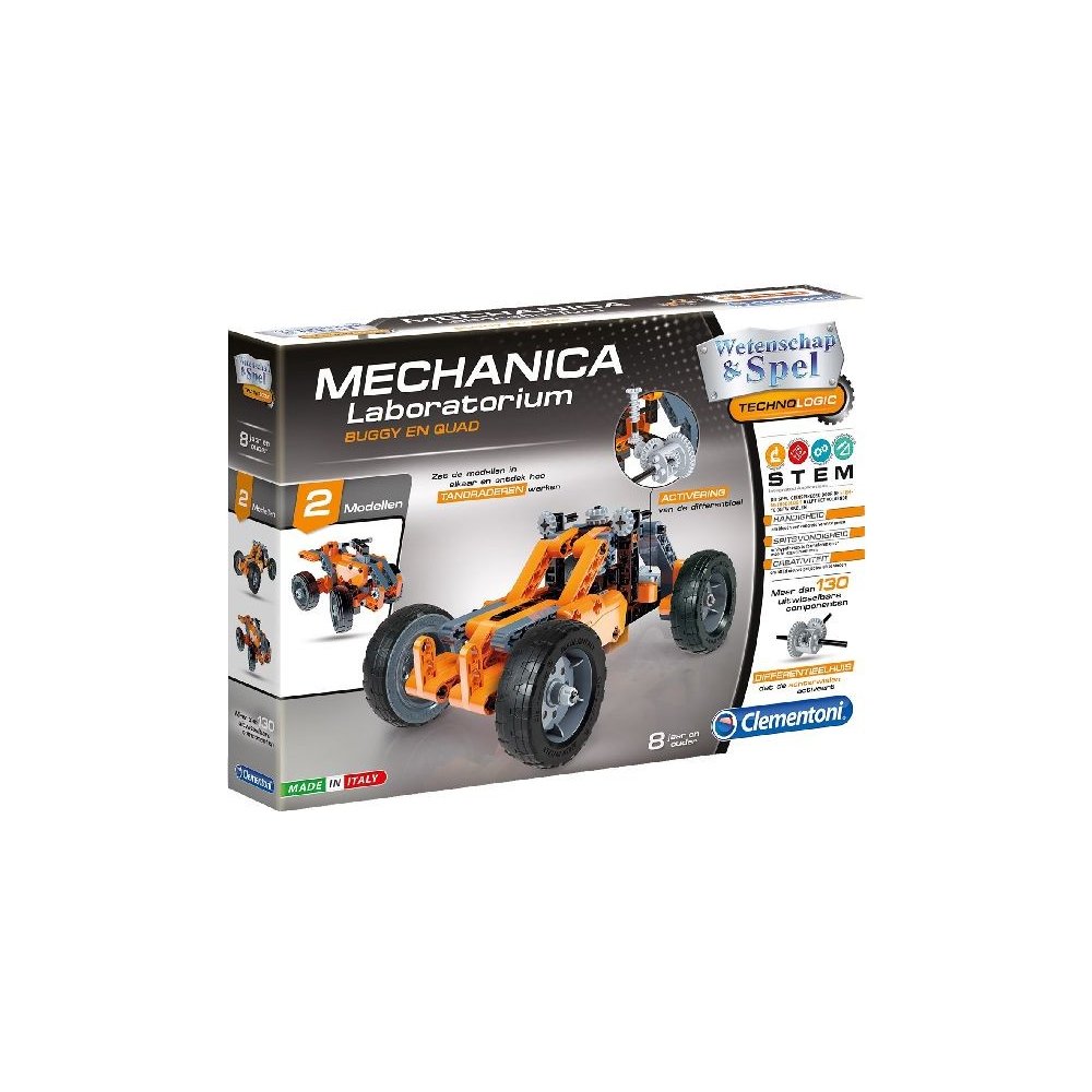 Clementoni Mechanická laboratoř Buggy & Quad