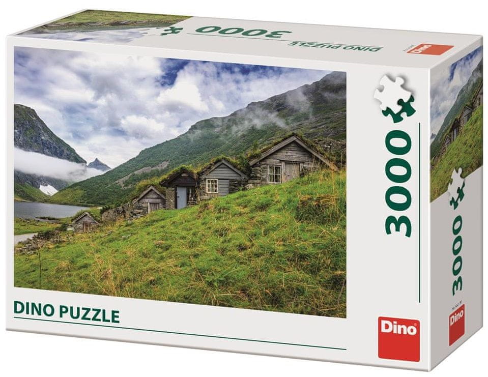 Dino Norangsdalen valley 3000 dílků puzzle