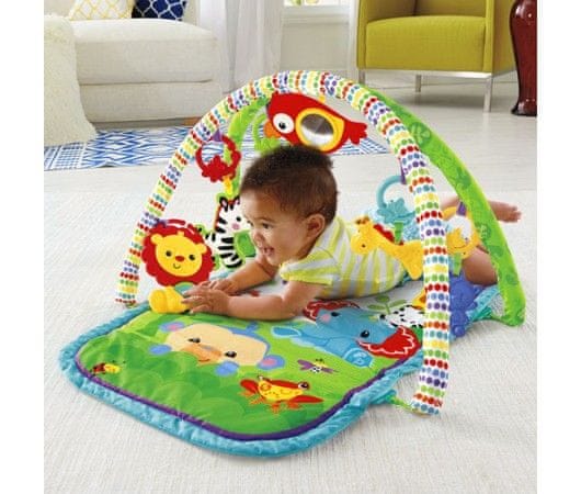 Mattel Fisher-Price Hrazdička pro aktivní dítě 3v1 rainforest