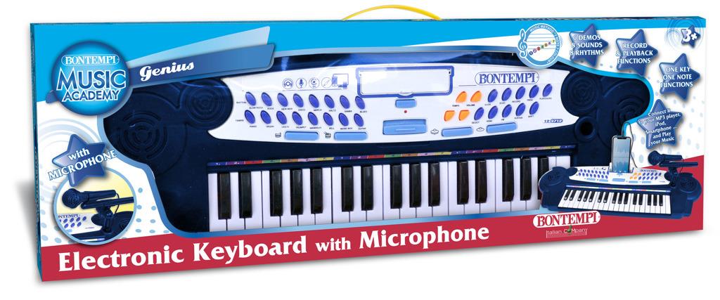 Bontempi ELEKTRONICKÉ KLÁVESY S MIKROFONEM