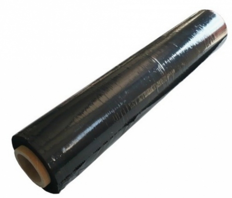 Balící fólie stretch 23µm x 500mm - černá