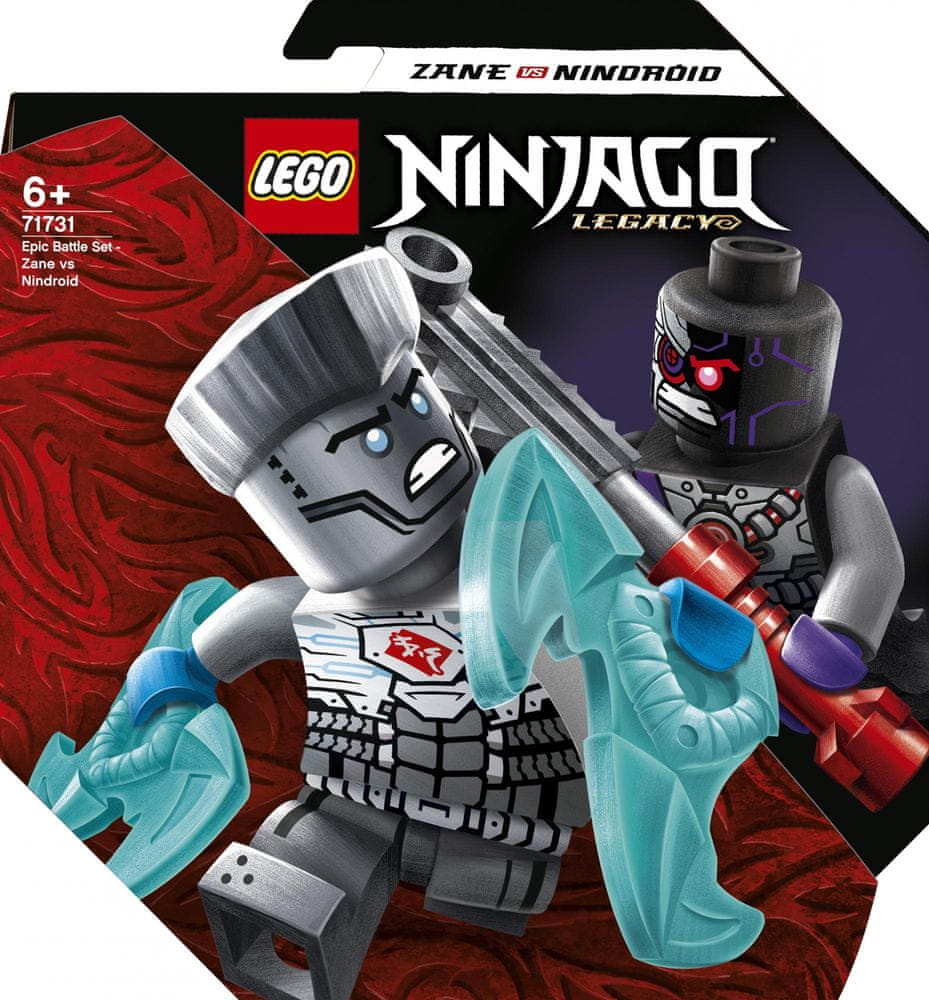 LEGO Ninjago 71731 Epický souboj Zane vs. Nindroid