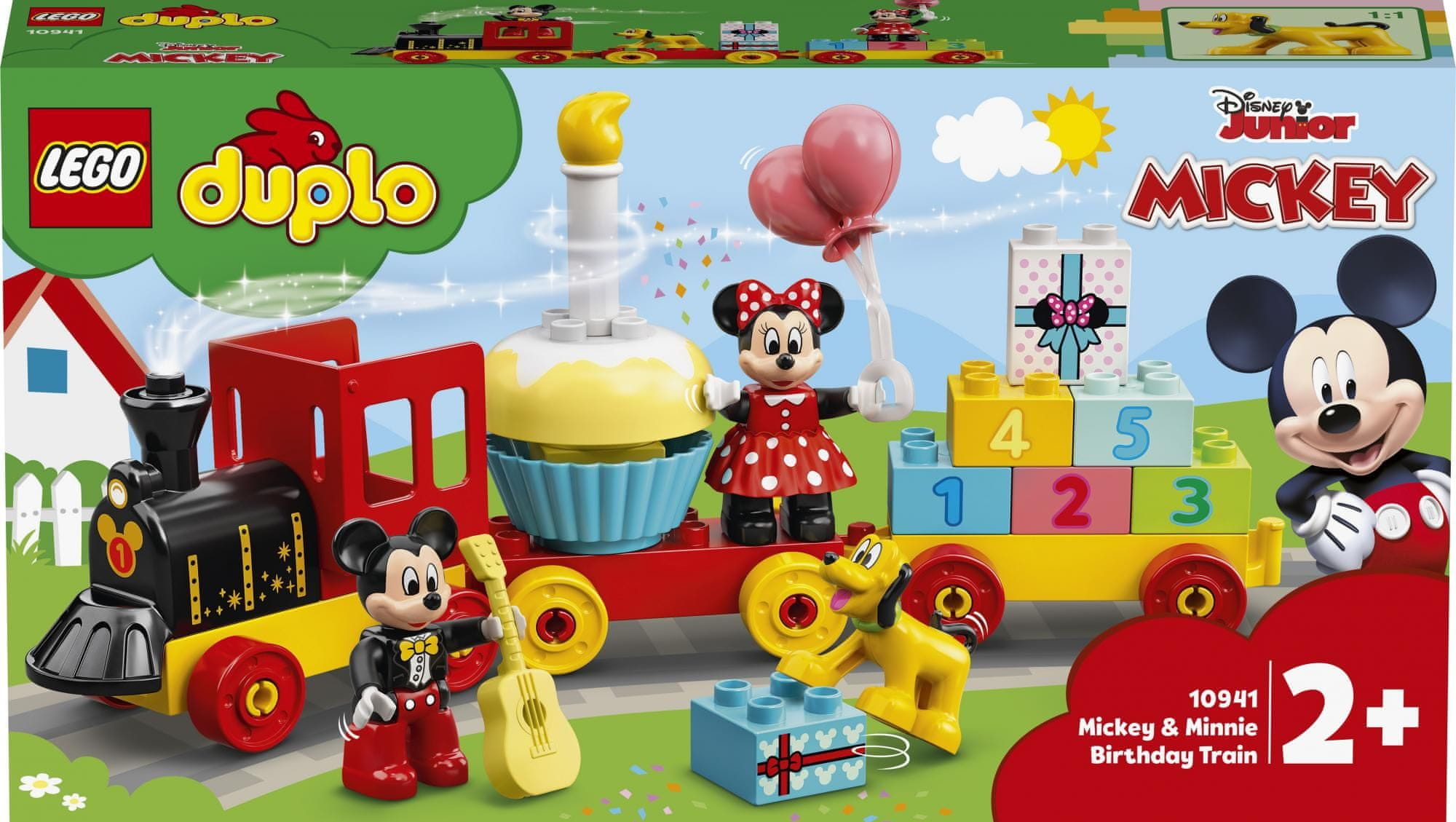 LEGO DUPLO 10941 Narozeninový vláček Mickeyho a Minnie