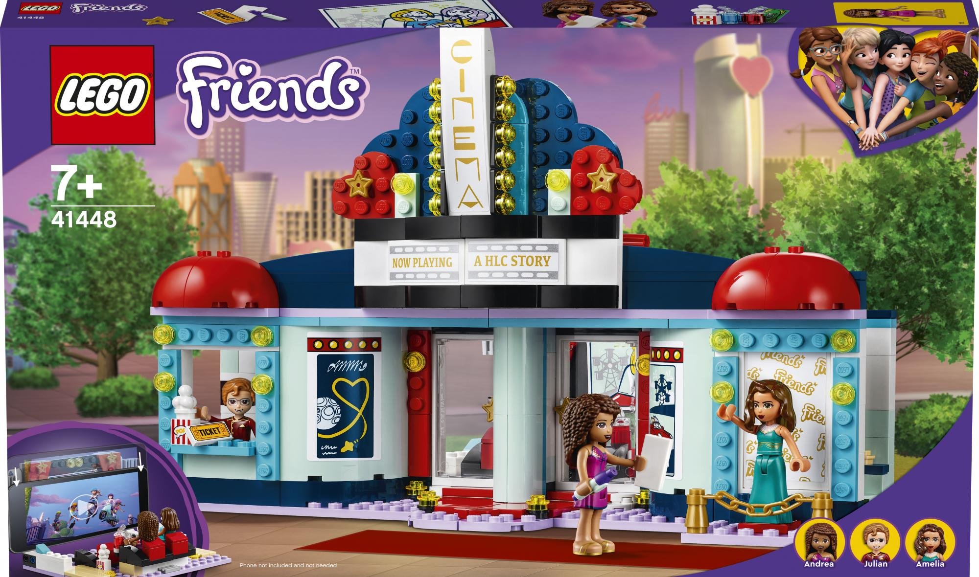 LEGO Friends 41448 Kino v městečku Heartlake