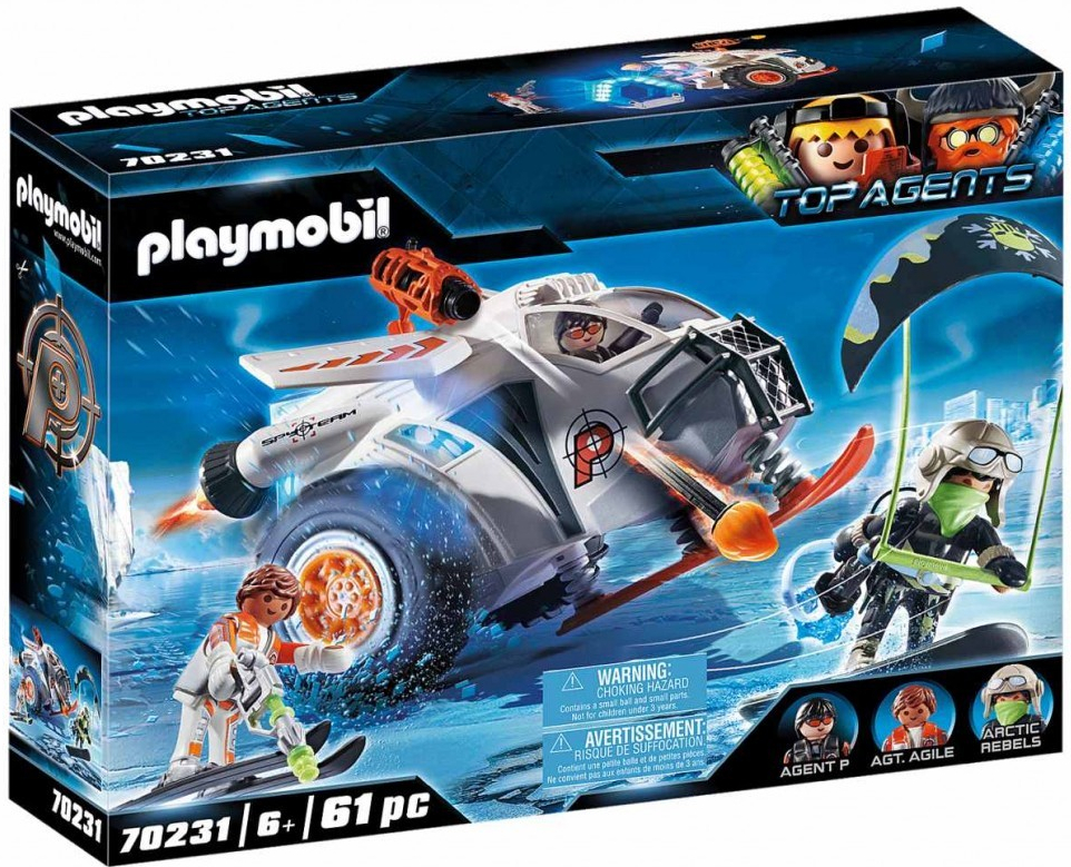 Playmobil 70231 Spy Team Sněžný kluzák