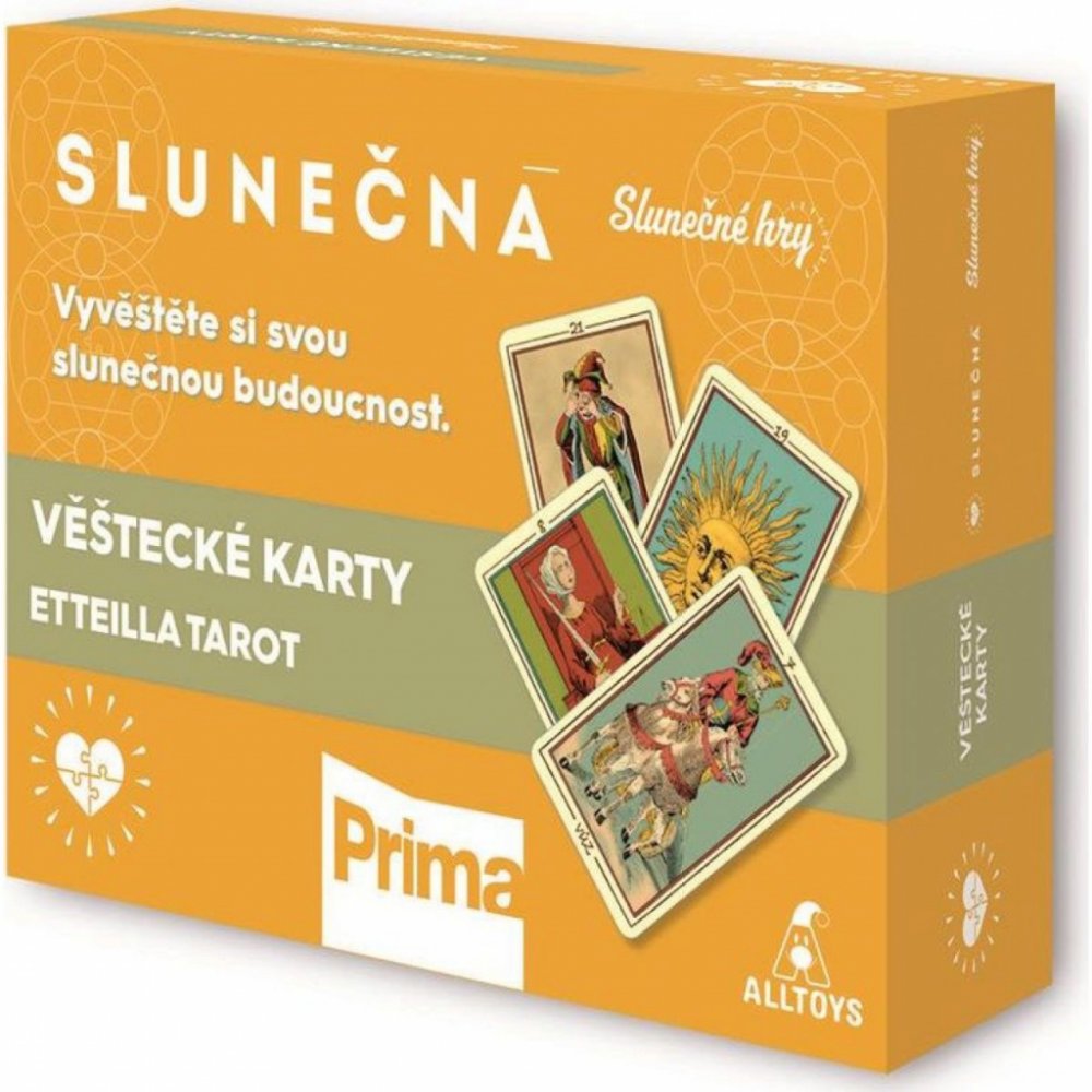 Alltoys Slunečná: Luxusní věštecké karty