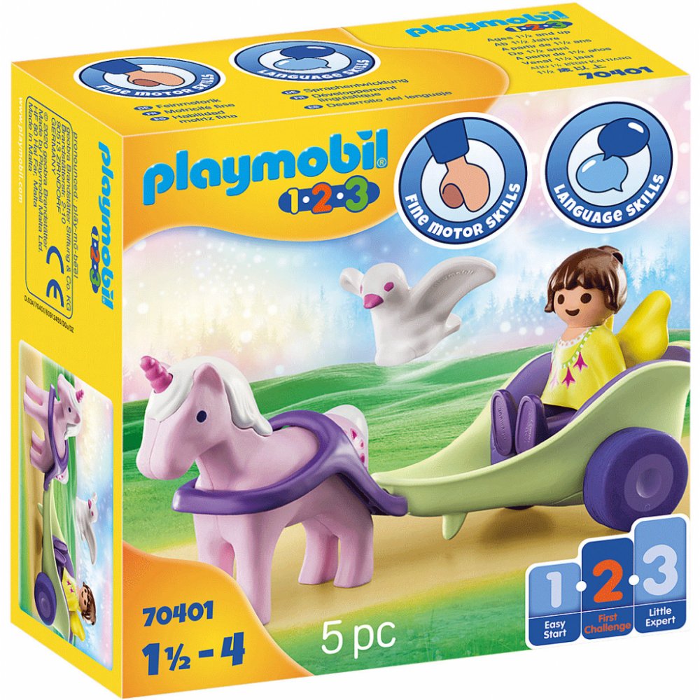 Playmobil 70401 Kočár s jednorožcem a vílou