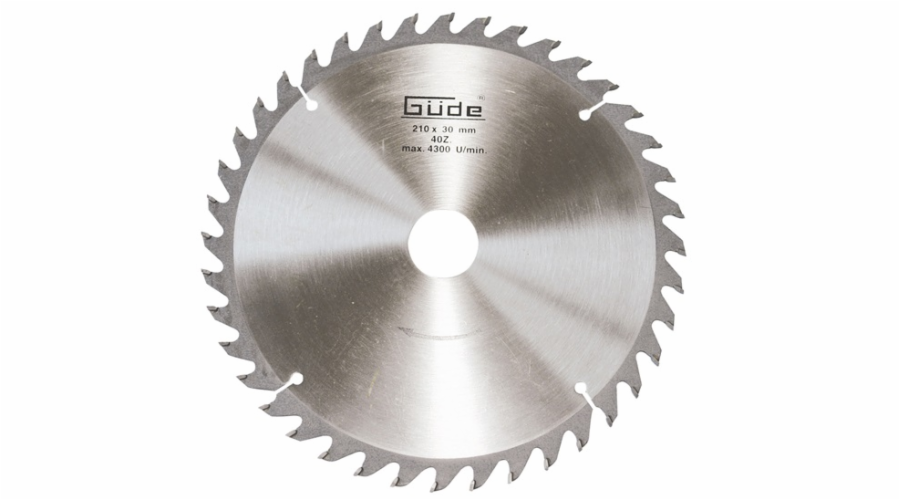Pilový kotouč Güde SK 210 x 30 mm,40 z 55075