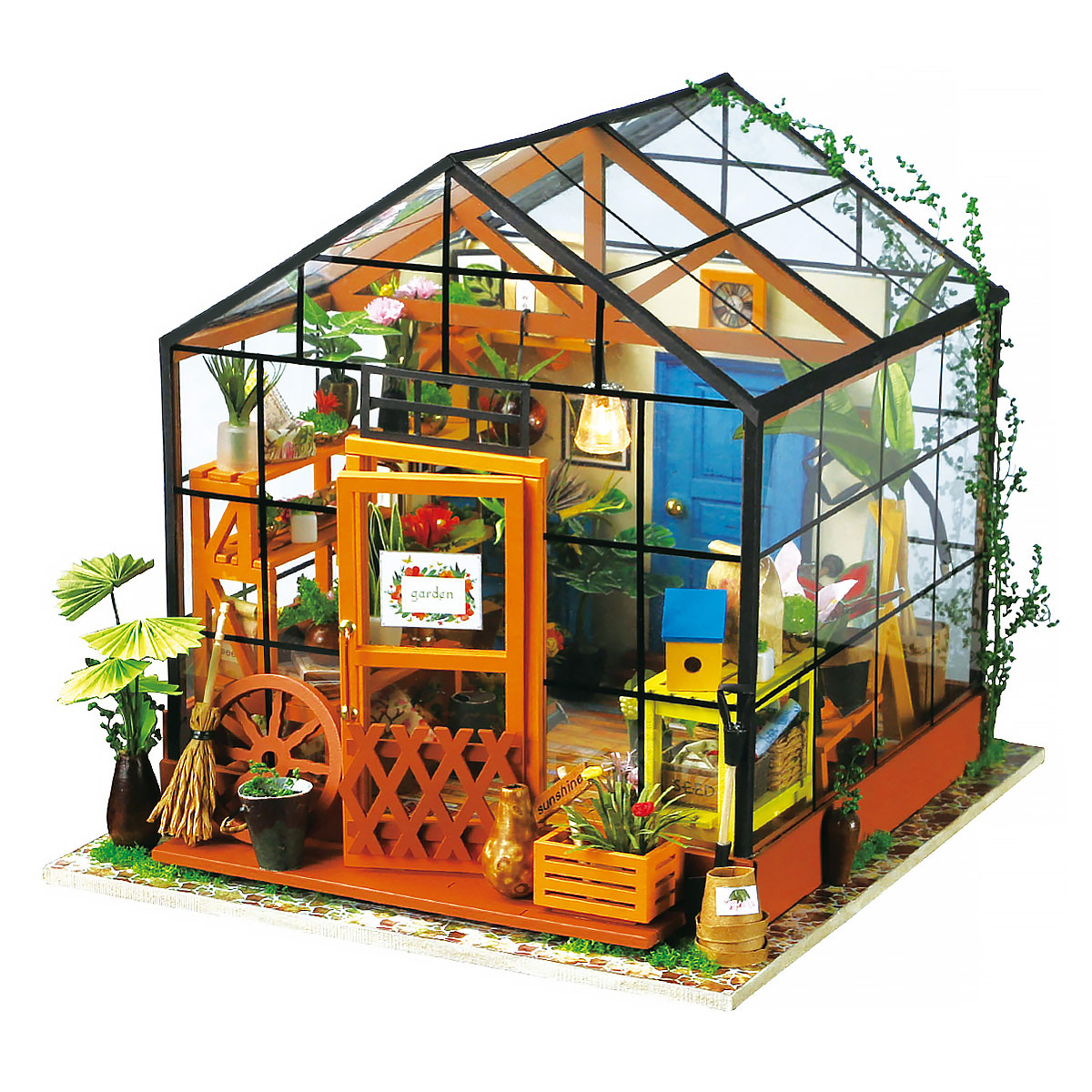 Robotime Rolife 3D Cathys Květinový dům - skleník - DG104 DG104